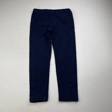 Load image into Gallery viewer, Girls Target, navy stretchy leggings, Inside leg: 38cm, FUC, size 4,  