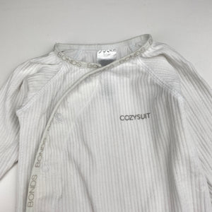 Unisex Bonds, cozysuit coverall / romper, FUC, size 00,  