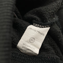 Load image into Gallery viewer, Girls Minnie Minors, fleece lined sweater / jumper, embroidered heart, GUC, size 0,  