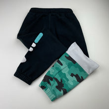 Load image into Gallery viewer, Boys FILA, fleece lined track pants, elasticated, Inside leg: 48.5cm, FUC, size 7,  