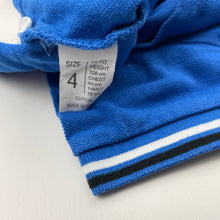 Load image into Gallery viewer, Boys ROARY, The Racing Car cotton polo top, GUC, size 4,  
