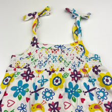 Load image into Gallery viewer, Girls Sense Organics, organic cotton summer dress, FUC, size 1, L: 42cm