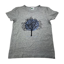 Load image into Gallery viewer, Girls SAGO Kids, stretchy tee / top, tree, EUC, size 7-8,  