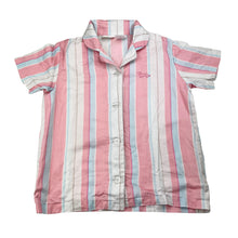 Load image into Gallery viewer, Girls Peter Alexander, striped lightweight cotton pyjama shirt / top, FUC, size 6,  