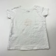 Load image into Gallery viewer, Girls Anko, white cotton tee / top, GUC, size 2,  