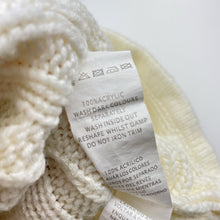 Load image into Gallery viewer, Girls Young Dimension, cream cable-knit skirt, elasticated, L:24cm, FUC, size 2,  