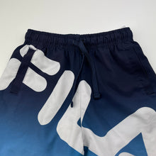 Load image into Gallery viewer, Boys FILA, lined lightweight boardshorts, elasticated, GUC, size 8,  