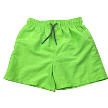 Load image into Gallery viewer, Boys Anko, fluoro green boardshorts, elasticated, EUC, size 8,  