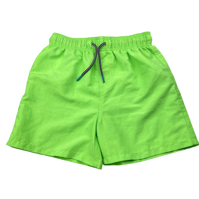 Boys Anko, fluoro green boardshorts, elasticated, EUC, size 8,  