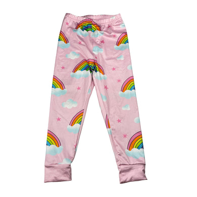 Girls SHEIN, lightweight pyjama pants, rainbows, EUC, size 2,  