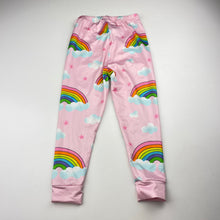 Load image into Gallery viewer, Girls SHEIN, lightweight pyjama pants, rainbows, EUC, size 2,  