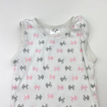 Load image into Gallery viewer, Girls Target, cotton singlet top, bows, GUC, size 00,  