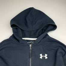 Load image into Gallery viewer, Unisex Under Armour, Coldgear zip hoodie sweater, wash fade, FUC, size 10-11,  