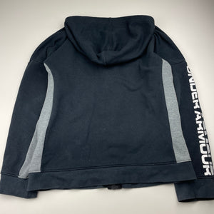 Unisex Under Armour, Coldgear zip hoodie sweater, wash fade, FUC, size 10-11,  