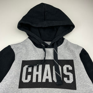 Boys (&US), fleece-lined hoodie sweater, wash fade, FUC, size 10,  