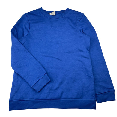 Boys Emerson, blue fleece-lined sweater / jumper, EUC, size 12,  
