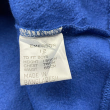 Load image into Gallery viewer, Boys Emerson, blue fleece-lined sweater / jumper, EUC, size 12,  