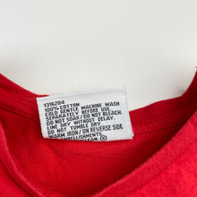 Load image into Gallery viewer, Girls Mango, red cotton casual dress, GUC, size 3, L: 47cm