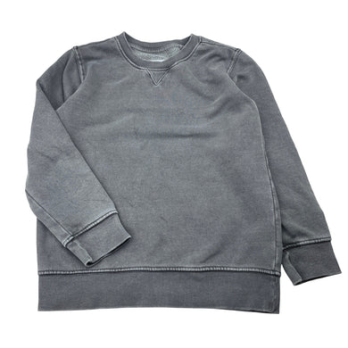 Boys Target, grey fleece-lined sweater / jumper, GUC, size 7,  