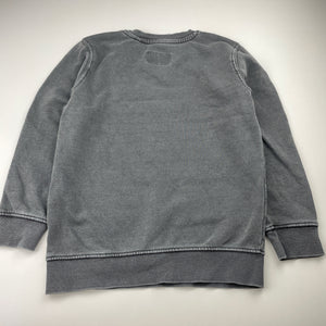 Boys Target, grey fleece-lined sweater / jumper, GUC, size 7,  