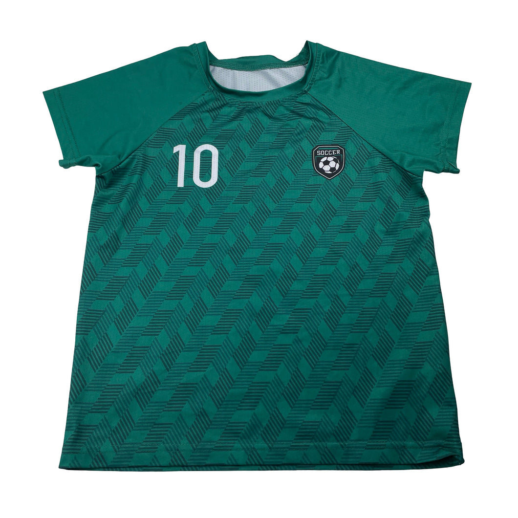 Boys SHEIN, soccer / sports top, EUC, size 8,  
