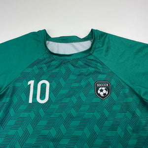 Boys SHEIN, soccer / sports top, EUC, size 8,  