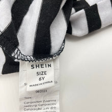 Load image into Gallery viewer, Boys SHEIN, lightweight striped tee / top, GUC, size 6,  