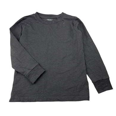 Boys Next, grey cotton long sleeve tee / top, FUC, size 5-6,  