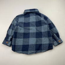 Load image into Gallery viewer, Boys Target, flannel cotton long sleeve shirt, EUC, size 1,  