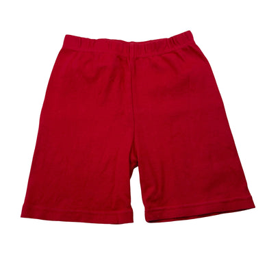 Boys KIRKLAND, red cotton pyjama shorts, GUC, size 7,  