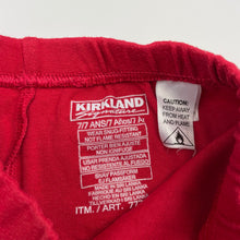 Load image into Gallery viewer, Boys KIRKLAND, red cotton pyjama shorts, GUC, size 7,  