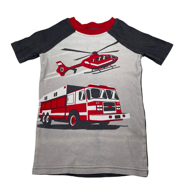 Boys KIRKLAND, cotton pyjama tee / top, light mark on chest, FUC, size 7,  