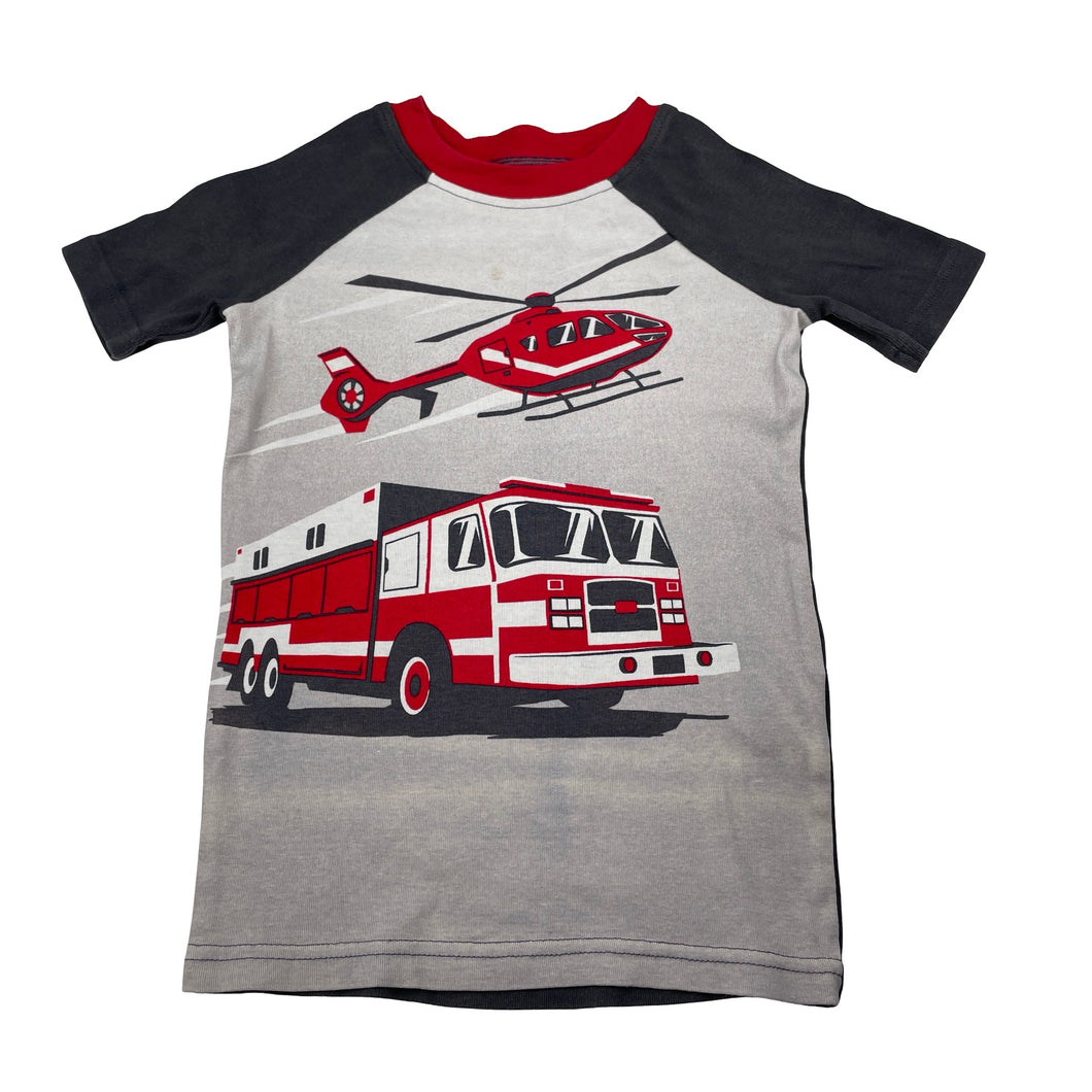 Boys KIRKLAND, cotton pyjama tee / top, light mark on chest, FUC, size 7,  