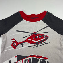 Load image into Gallery viewer, Boys KIRKLAND, cotton pyjama tee / top, light mark on chest, FUC, size 7,  