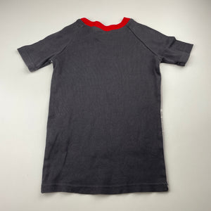 Boys KIRKLAND, cotton pyjama tee / top, light mark on chest, FUC, size 7,  
