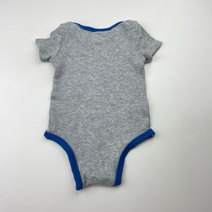 Boys Tiny Little Wonders, cotton bodysuit / romper, GUC, size 000,  