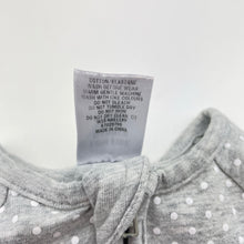 Load image into Gallery viewer, Unisex Target, grey zip coverall / romper, GUC, size 0000,  