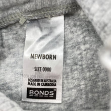 Load image into Gallery viewer, Unisex Bonds, grey leggings / bottoms, EUC, size 0000,  