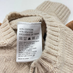 Unisex Bebe by Minihaha, soft feel cotton / viscose knit romper, EUC, size 0000,  