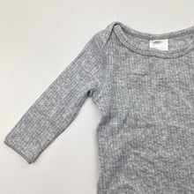 Load image into Gallery viewer, Unisex Bonds, grey long sleeve bodysuit / romper, EUC, size 0000,  
