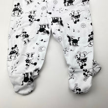 Load image into Gallery viewer, Unisex soft feel, coverall / romper, Mickey &amp; Minnie Mouse, EUC, size 000,  