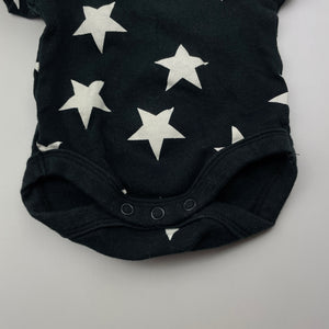 Unisex Baby Berry, cotton bodysuit / romper, GUC, size 0000,  
