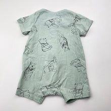 Load image into Gallery viewer, Unisex Cotton On, Disney Winnie the Pooh soft feel zip romper, EUC, size 0000,  
