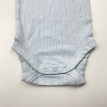 Load image into Gallery viewer, Unisex Target, pointelle organic cotton bodysuit / romper, EUC, size 0000,  