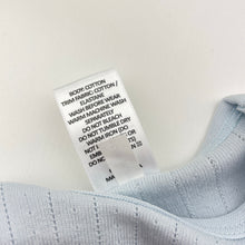 Load image into Gallery viewer, Unisex Target, pointelle organic cotton bodysuit / romper, EUC, size 0000,  