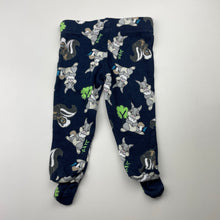 Load image into Gallery viewer, Unisex Disney, Bambi, Thumper cotton footed leggings / bottoms, EUC, size 0000,  