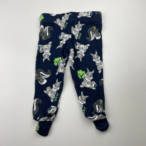 Unisex Disney, Bambi, Thumper cotton footed leggings / bottoms, EUC, size 0000,  