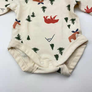 Boys Baby Berry, cotton bodysuit / romper, EUC, size 0000,  
