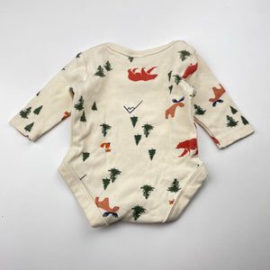 Boys Baby Berry, cotton bodysuit / romper, EUC, size 0000,  