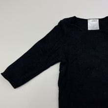 Load image into Gallery viewer, Unisex Bonds, black stretchy bodysuit / romper, EUC, size 0000,  